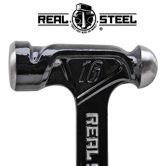 Hammer Ball Pein 450g 16oz Ultra Steel Handle REAL STEEL