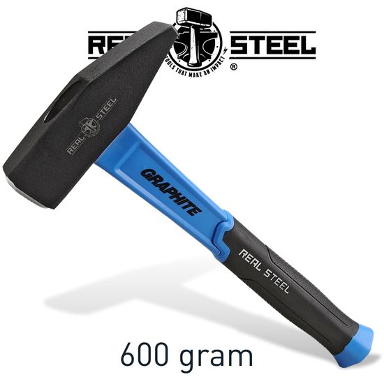 Hammer Machinist 600g 21oz Graph. Handle REAL STEEL