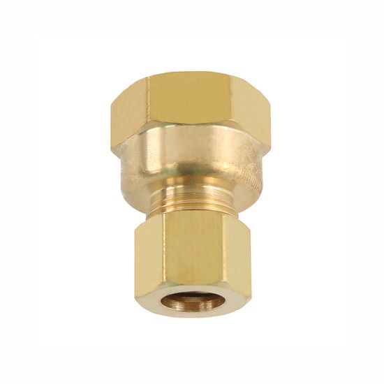 Tube/f-pipe Connect Brass 1/2'-3/8'f