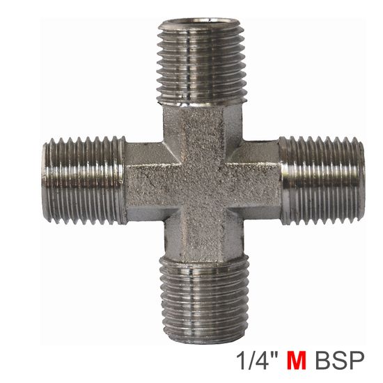 Cross Type Connector Mmmm 1/4'