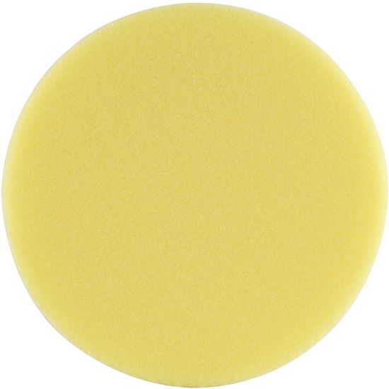 Foam Pad Hook And Loop Yellow Sponge 150mm 6' Heavy Cutting