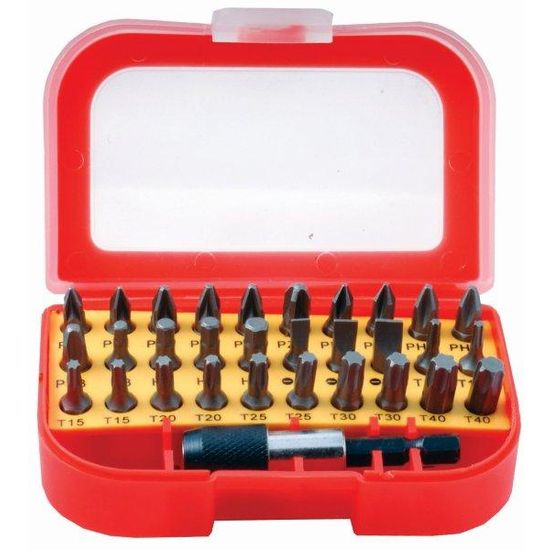 Screwdriver Bit Set 31pcs In Blister