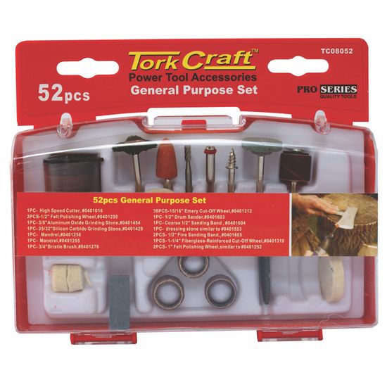 Mini Rotary General Purpose Set 52 Pce