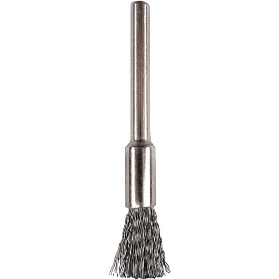 Mini Carbon Steel Brush 5.0mm End 3.2mm Shank