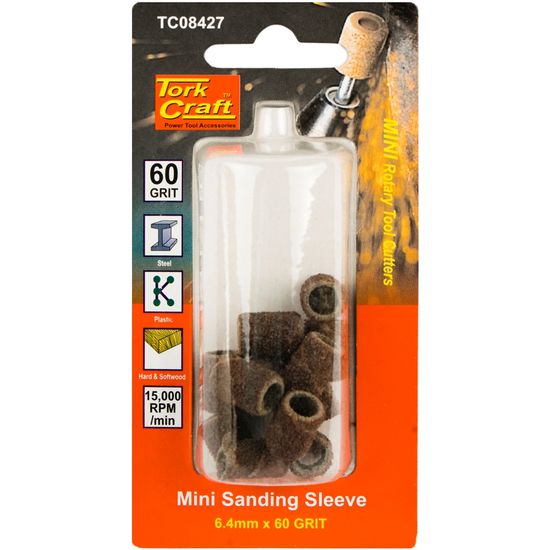 Mini Sanding Sleeve 6.4mm 60g