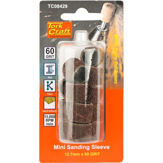 Mini Sanding Sleeve 12.7mm 60g
