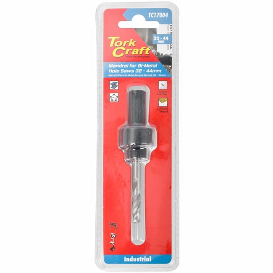 Mandrel 7/16 Hex 32 - 44mm