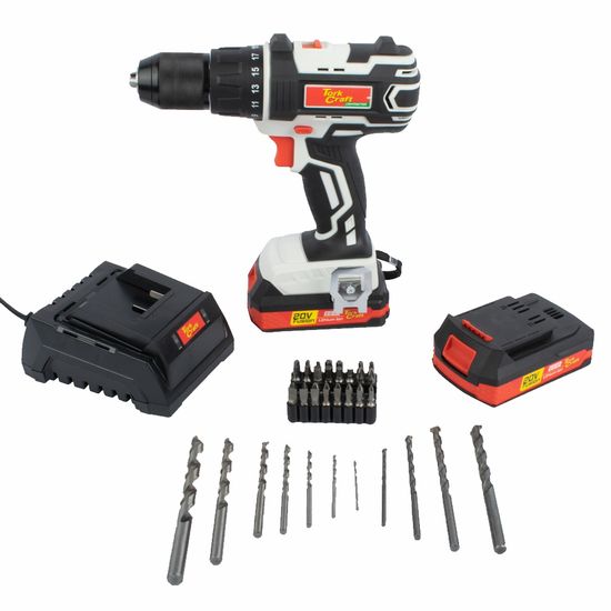 Imp. Drill Driver Id13 20v 13mm 0-1750rpm 50nm 2 X 2.0 Ah Bat Std Char