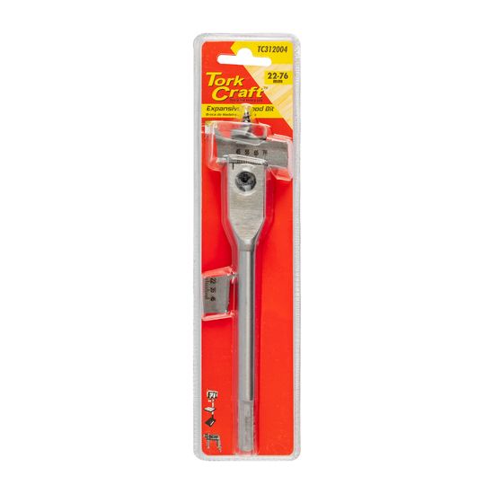 Expansive Bit 22-76mm For Wood