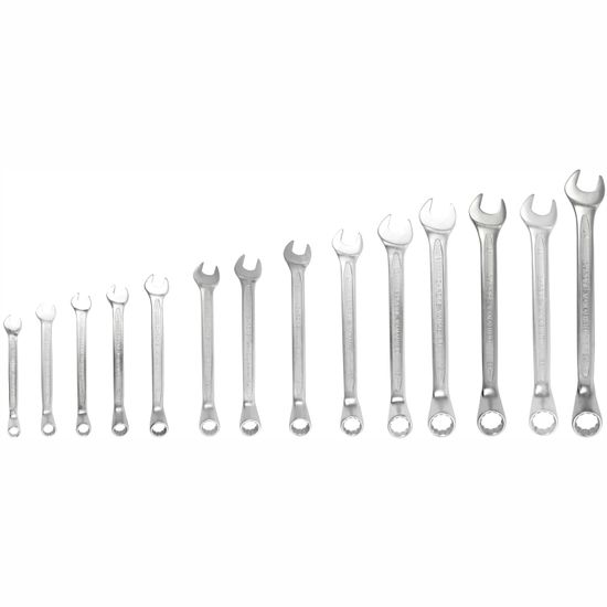 14pcs Deep Offset Combination Spanner Set 8-24mm