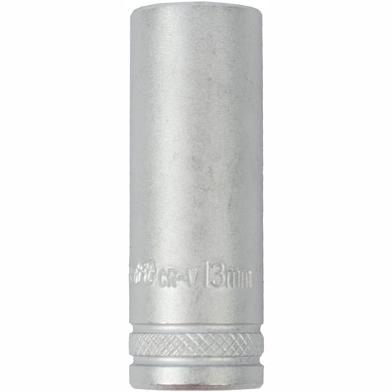 Socket 13mm 1/4' Dr Deep Socket Crv 12 Point