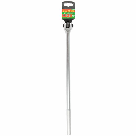 Power Bar 1/2' Drive 450mm Swivel Head Steel Handle