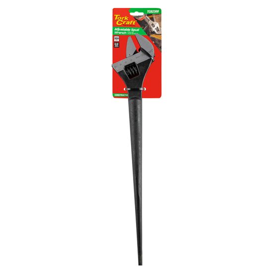 Adjustable Spud Wrench 300mm X 0-33mm Taper Handle Podger