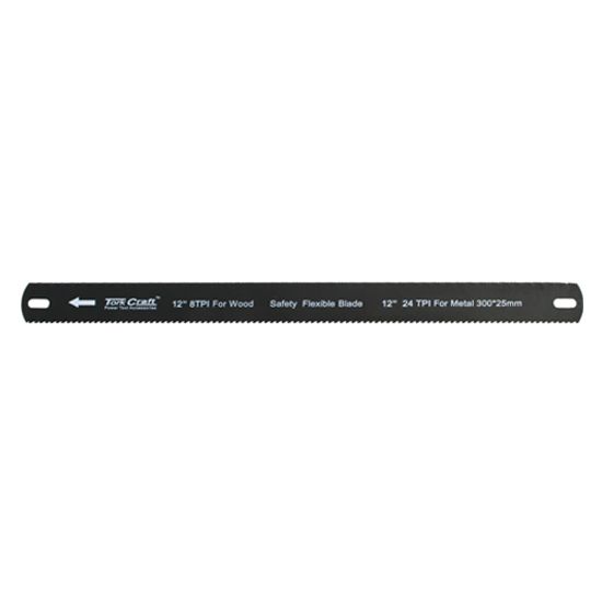 Hacksaw Blade Flexible Double Edge 300mm X 25mm Carbon Steel Tchs001