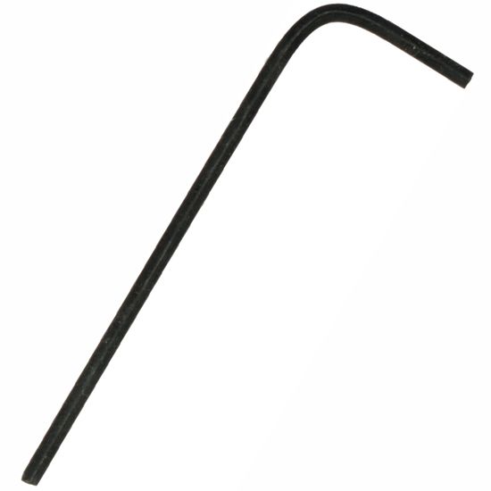 L-wrench Hex 1.5 X 45 X 11mm Crv Black