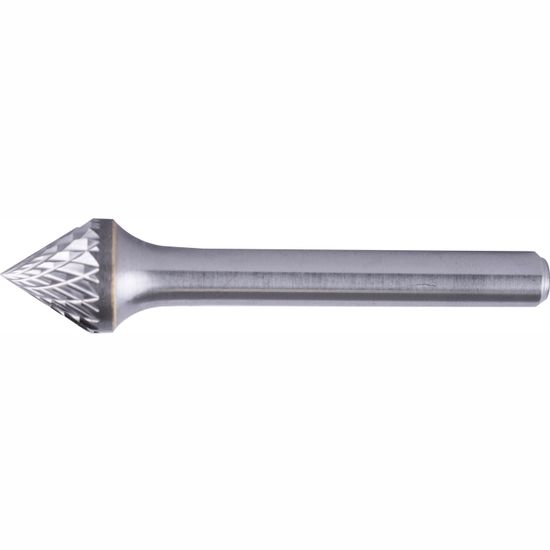 Rotary Burr Tungsten 12x10x6mm 60 Degree Cone