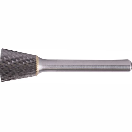 Rotary Burr Tungsten 16x6x16mm Inverted Cone