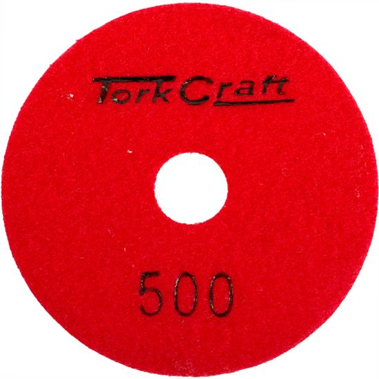 100mm Diamond Polishing Pad 500 Grit Dry Use