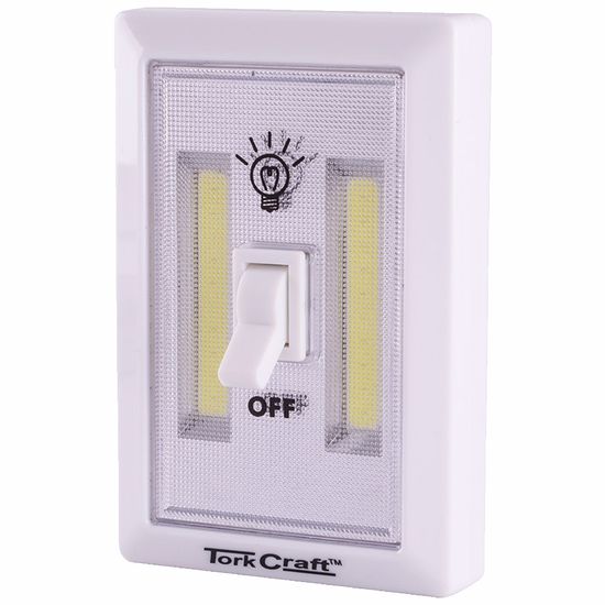 Light Switch Led 200lm Use 3xaaa Bat TORK CRAFT