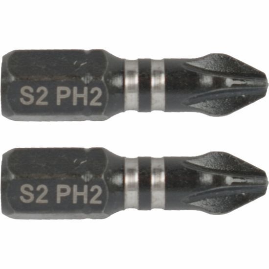 Impact Phil.2 X 25mm Ins.bit 2/card Ph2