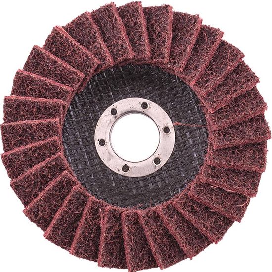 Flap Disc Non Woven 115x22 Medium Red Tcfd