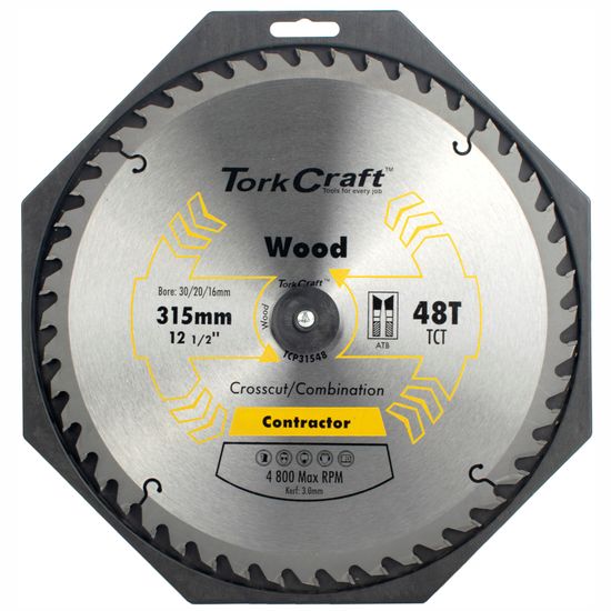 Blade Contractor 315mm X 48t 30mm Bore Circular Saw Tct