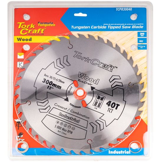 Blade Tct 300 X 40t 30/1/20 Atb Positive Profesional Industrial