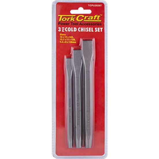 TORK CRAFT Cold Chisel 3pc