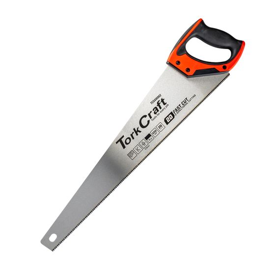 Hand Saw 550mm 7tpi 0.9mm Temp. Blade Abs Handle