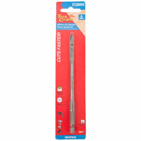 Spade Bit Pro Series 6mm X 150mm
