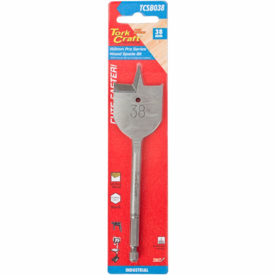 Spade Bit Pro Series 38mm X 150mm