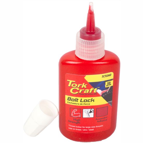 Bolt Lock High Strength For Large Sized Threads - Red - 50g