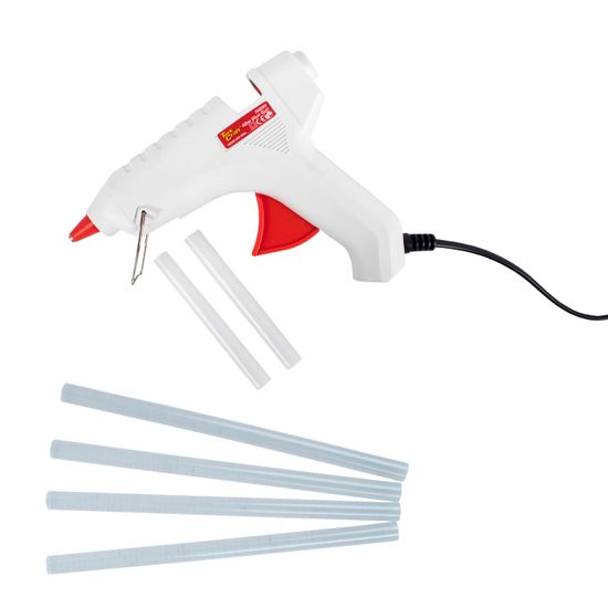 Glue Gun 40w 11mm Tcgg05002 C/w Glue Stick 11 X 200mm 12pc Tcgs11200-0