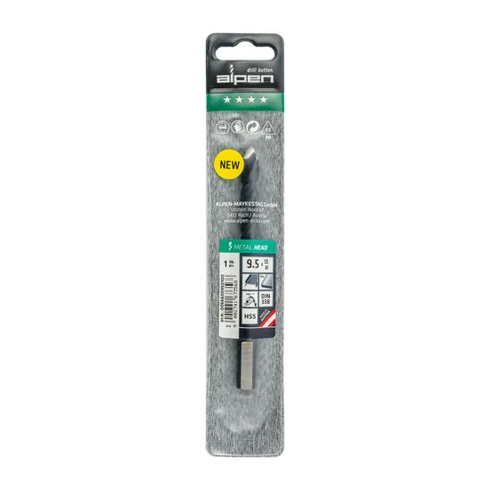 HSS METAL HEAD 9.5 TRI-FLAT DIN 338 RN