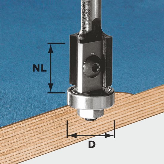 FESTOOL HW S8 D19/20WM Z2 Edge-Trimming Cutter with Reversible Blades