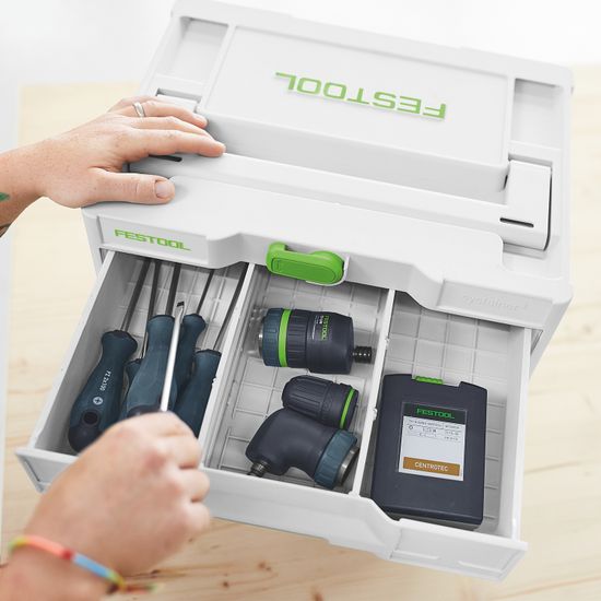 FESTOOL SYS3-SORT/2 M 337 Sortainer&sup3; Two-Drawer Storage System