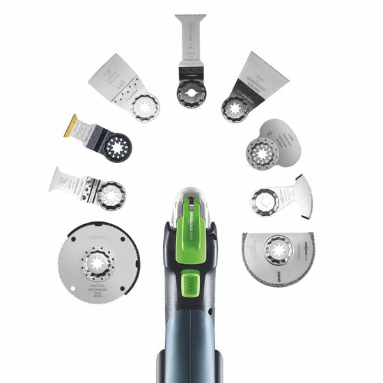 FESTOOL SYS3 S 76-OSC-SORT/7 Oscillator Saw Blade Set in Systainer&sup3;