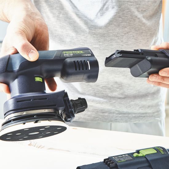 FESTOOL ETSC 125 3,0 I-Set 18V Cordless Random Orbital Sander 125mm