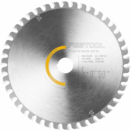 Saw Blade Set Ksb-sort-2 W-l 168x1.8