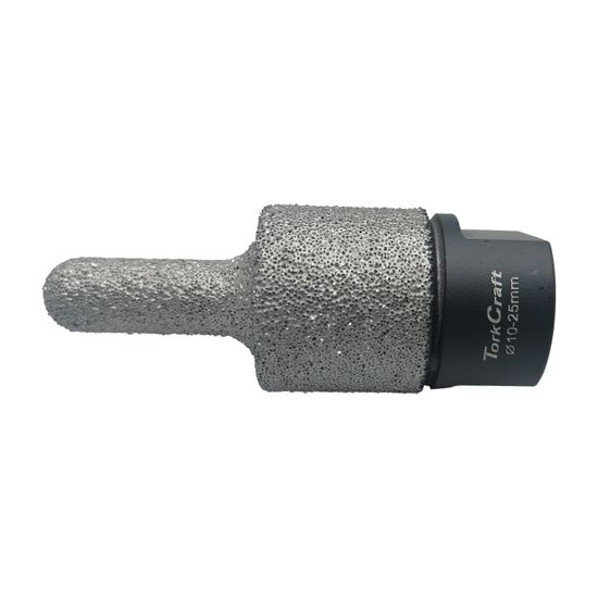 Diamond Core Milling Bit 10mm X 50mm X 65mm M14 Vacuum Brazed
