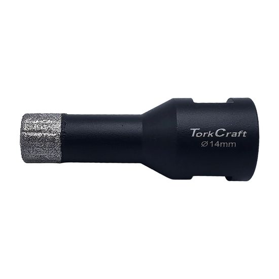 Diamond Core Bit 14mm X 32mm M14 X 60mm Vacuum Brazed