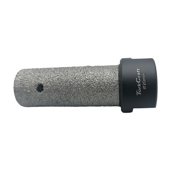 Diamond Core Milling Bit 20mm X 50mm X 75mm M14 Vacuum Brazed