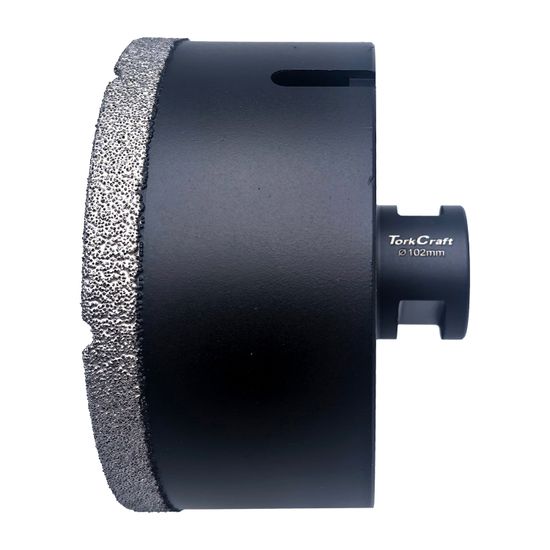 Diamond Core Bit 102mm X 50mm M14 X 70mm Vacuum Brazed