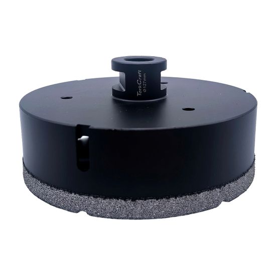 Diamond Core Bit 127mm X 40mm M14 X 60mm Vacuum Brazed