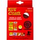 Sanding Disc 125mm 240 Grit With Holes 10/pk Hook And Loop