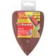 Sanding Tri - 80 Grit 145 X 145 X 100mm 5/pack For Tcms Hook And Loop