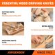 Jorgensen 3pc Whittling Knife Set Incl. 1-1/4' / 1-1/2'/1-3/4' Knives