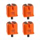 Jorgensen 3-in-1 Support Block 4pc For Parallel Clamps 3/4' Bench Top