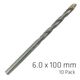 Masonry Drill Bit Long Life 6 X 100mm 10pack