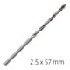 ALPEN Pro Hss 2.5mm Drill Din 338 Rn 135 Split Point Plastic Wallet (